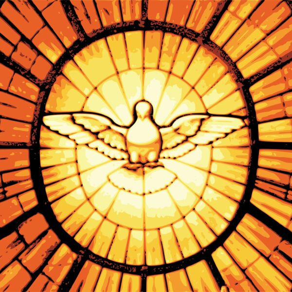 StefanvonHalenbach Dove in Glasswindow Thumbnail