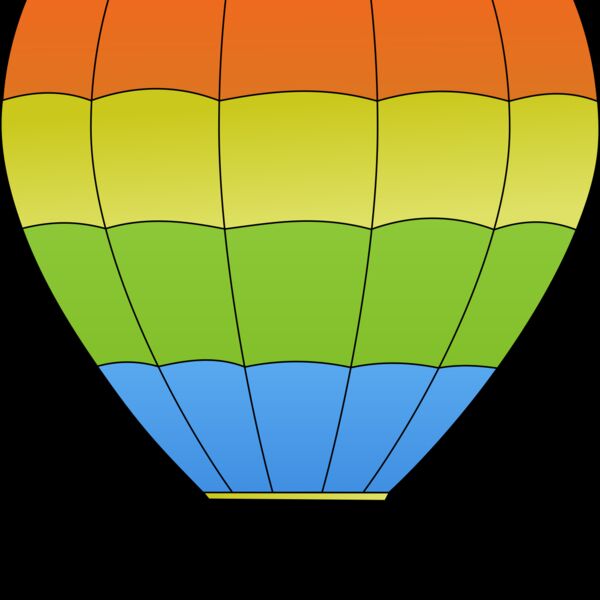 maidis Horizontal Striped Hot Air Balloons Thumbnail