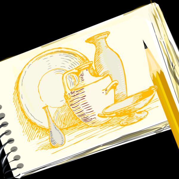 sketchpad still life unfilled Thumbnail