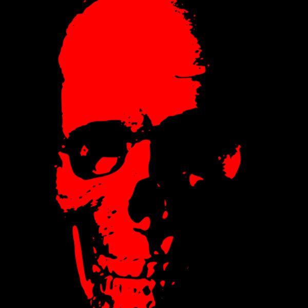 old skull IMG 1122 bw 2c red Thumbnail