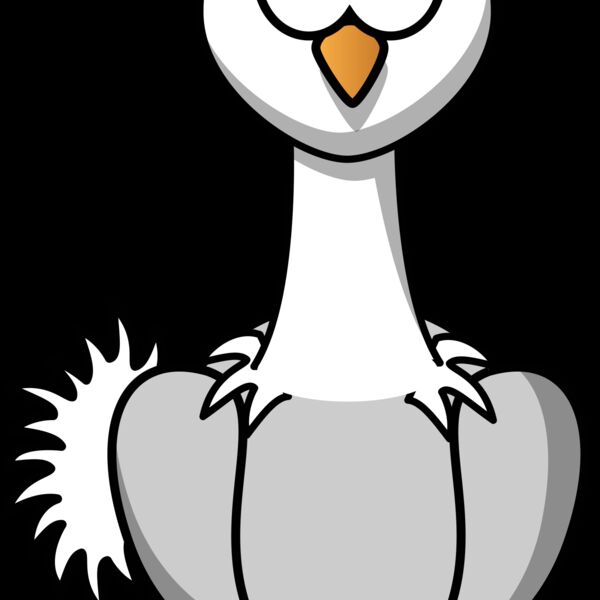 StudioFibonacci Cartoon ostrich Thumbnail