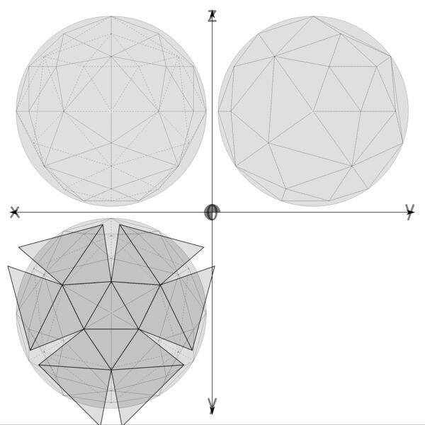 046 geodaetische Sphaeren rekursiv aus Tetraeder  2  Thumbnail
