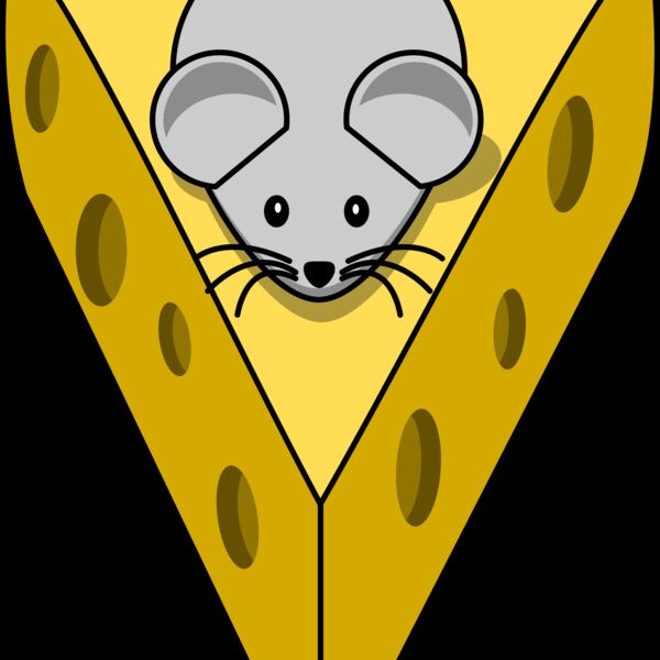 lemmling Cartoon mouse on top of a cheese Thumbnail