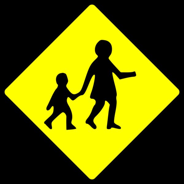 Leomarc caution children crossing Thumbnail
