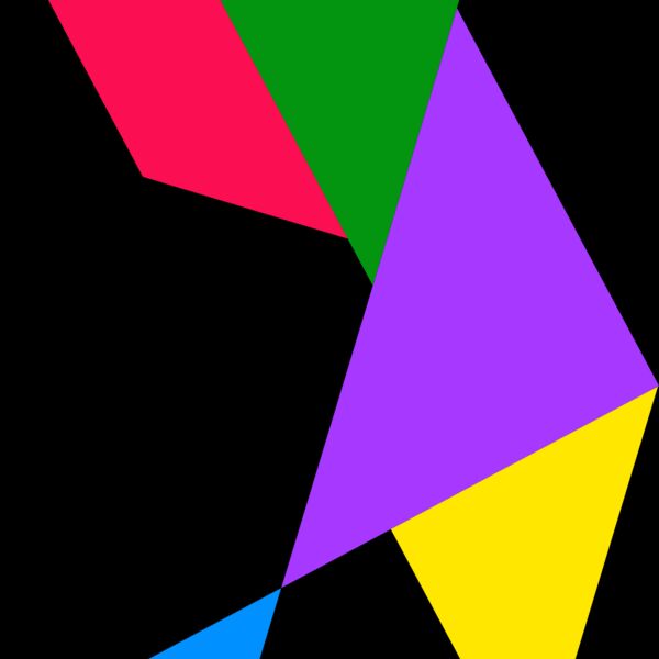 Tangram shape people 10 Thumbnail