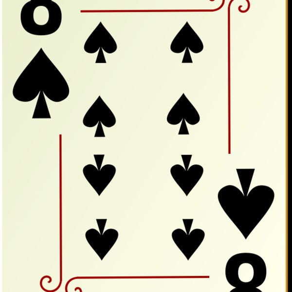 nicubunu Ornamental deck 8 of spades Thumbnail