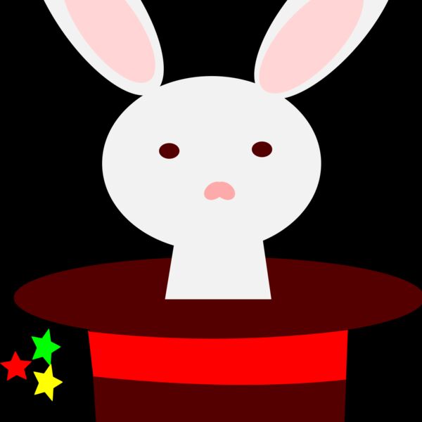 rabbit in hat Thumbnail