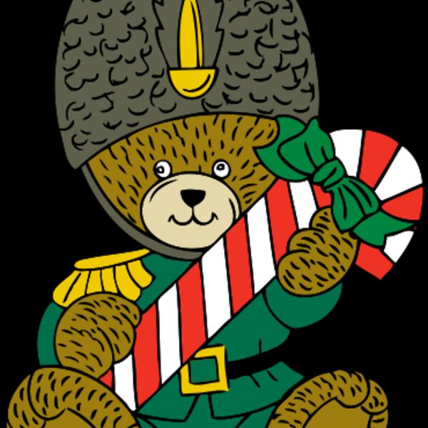 johnny automatic Christmas guard bear Thumbnail