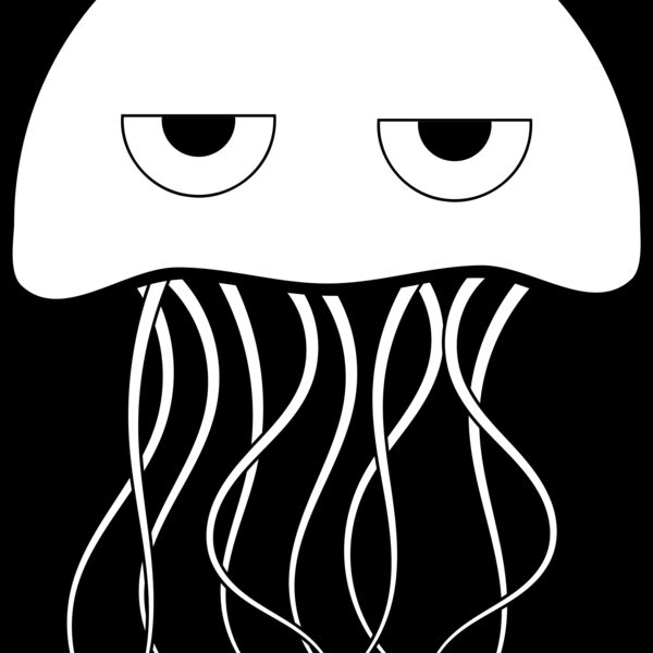 Jellyfish   Coloring book Thumbnail