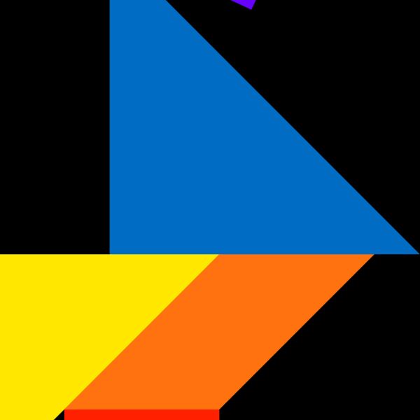 Tangram shape people 64 Thumbnail