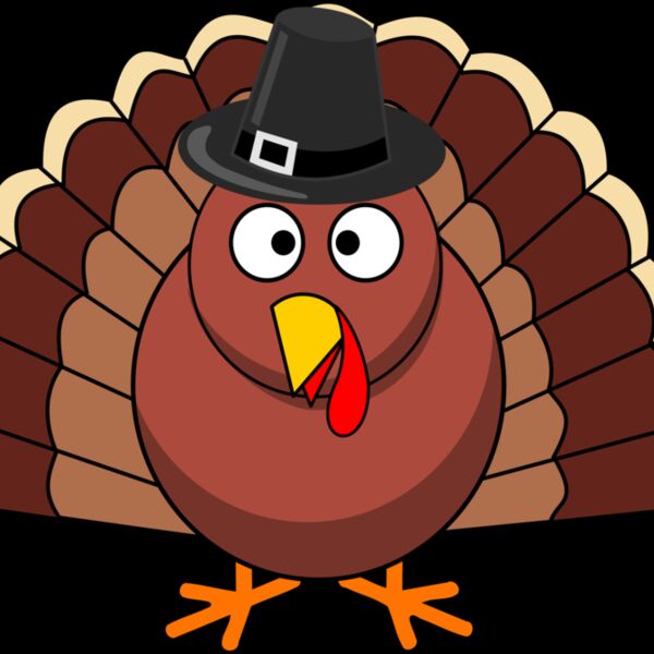 turkey with black hat Thumbnail