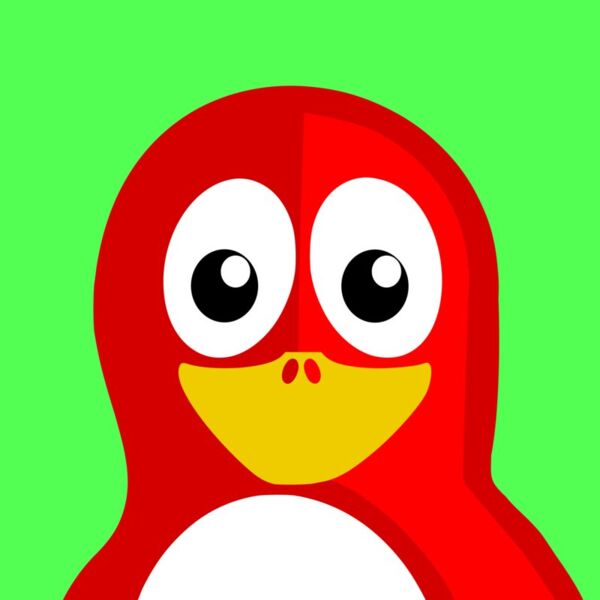 penguine red Thumbnail