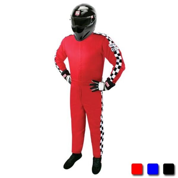 Finishline Qualifier Racing Suit One Piece Single Layer SFI-1 Fire Retardant Thumbnail